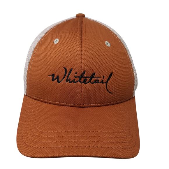 Whitetail Strapback Baseball Cap Brown One Size Adjustable Embroidered Pukka - Picture 1 of 11
